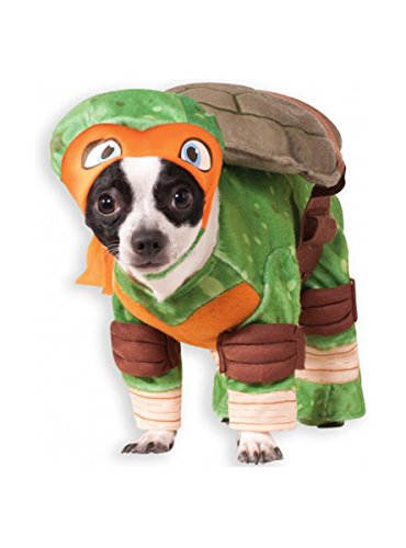 Rubies Teenage Mutant Ninja Turtles Michelangelo Pet Costume, Small