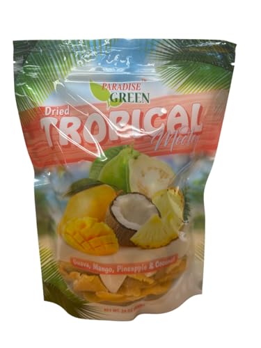 Paradise Green Kosher Non-GMO Gluten free Fat Free Dried Tropical