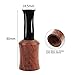 MUXIANG Pearwood Wooden Cigar Mouthpiece Tips Portable Cigar Holder Size 53-57 Gauge Ring