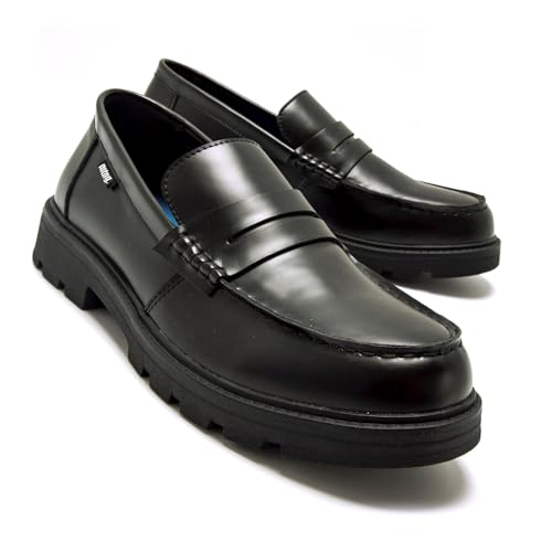 Zapatos cómodos MTNG CANDEM 84813 de vestir casual para hombre con cordones 6