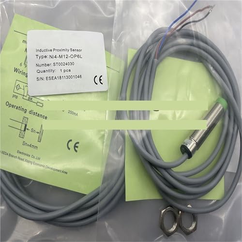 Interrupteur NI4F-M12-OP6L robuste en acier pour machine