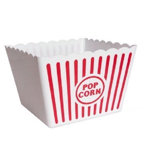 Buy (Set of 10) Reusable Plastic Popcorn Tubs Online at Low Prices in
