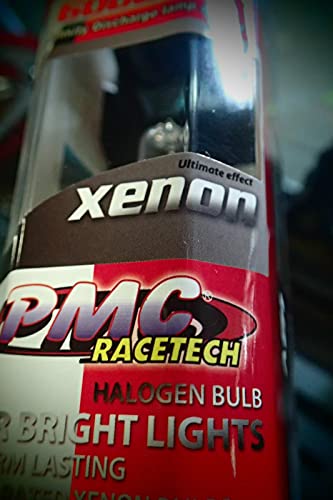 Pmcracetech H6M 35/35W Xenon-Halogen Parallel Filament Hi-Tech Clearwhite Light Bulb Set Yamaha Atv #TOP4