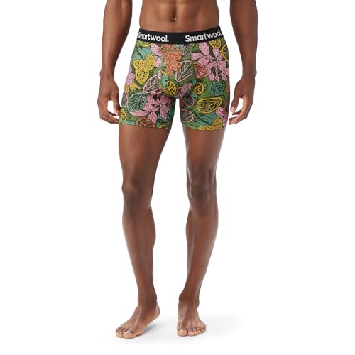Smartwool mens Merino Print Boxer Brief Boxed