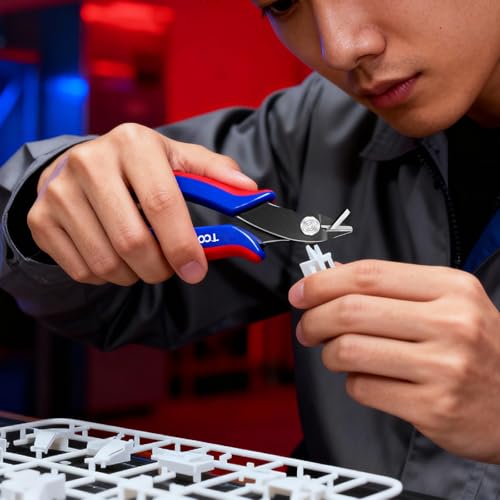Image of Flush Wire Cutters - Small Diagonal Cut Pliers Snips