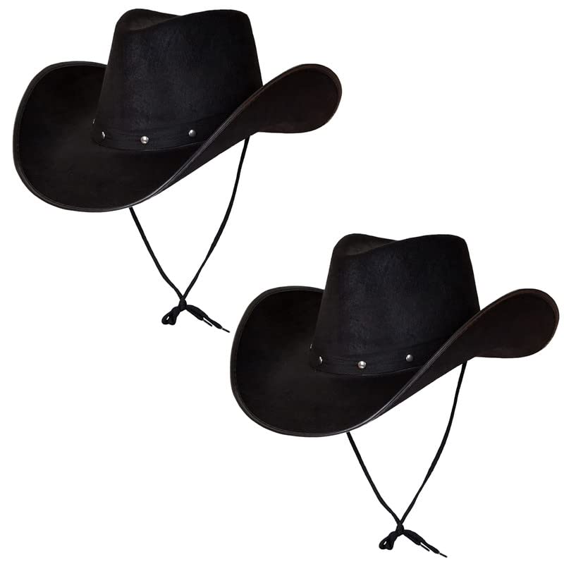 My Illusions 2 Black Texas Cowboy Hats