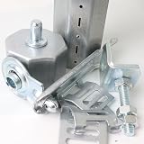 AWITALIA kit rullo ottagonale da 60 mm. spessore 6/10 compresa di 2 staffe calotta e ganci (KIT rullo 6/10 da Cm.200)