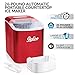 Igloo ICEB26RR 26-Pound Portable Automatic Ice Cube Maker, Metallic Red