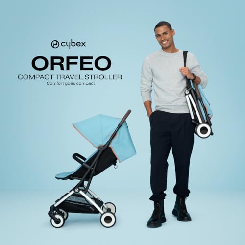 Cybex Orfeo Ultra-Lightweight Travel Stroller Ocean Blue