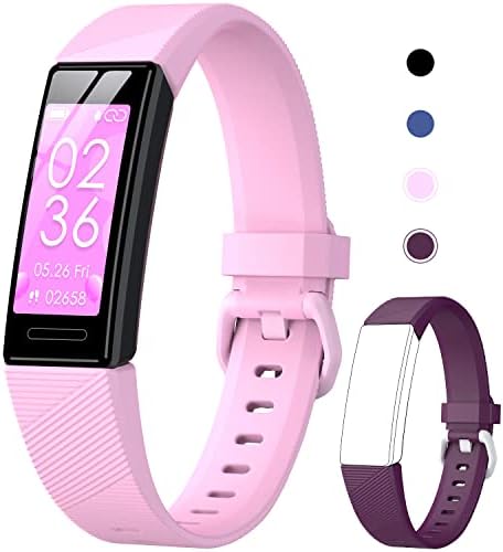 DIGEEHOT Kids Fitness Tracker Watch for Boys Girls Age 5-16, Waterproof Fitness Watch, Sleep Tracking, Calorie Counter, 11 Sport Modes Tracker and More - Kids Watch with Replaceable Band