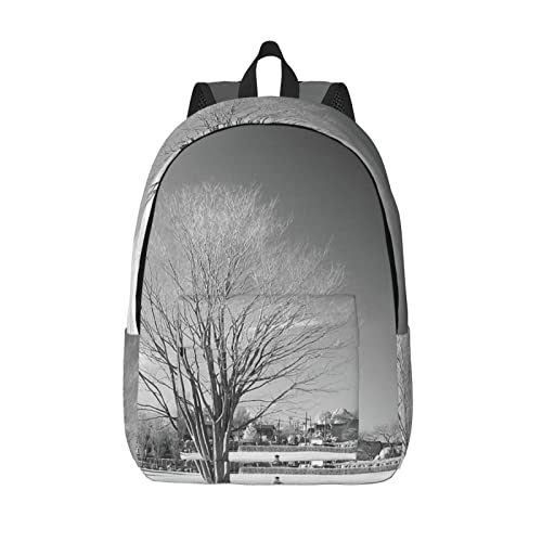 Sac à dos de voyage grand modèle au design léopard original Willow Tree pour ordinateur