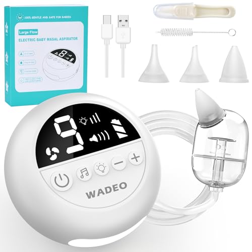 JOULLI Mouche Bébé électrique 3 Niveaux D'aspiration Lumières