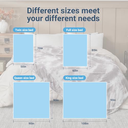 Image of Cooling Blanket for Hot Sleepers Throw Size 50 inchx70 inch, Summer Ice Cold Blanket Absorbs Heat to Keep Body Cool for Night Sweats, Lightweight Breathable Cold Blankets for Sleeping Bed & Sofa