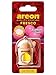 Produktbild Areon Fresco Auto Bubble Gum Duft Kaugummi Rot Glas Duftflakon Flakon Holz Hängend Anhänger Spiegel 4ml (Pack x 1)