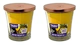 Better Homes Gardens 17oz Scented Candle, Meyer Lemon Basil 2-Pack
