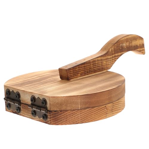 Garneck Wooden Dumpling Skin Mold Dough Pressing Tool for Homemade Dumpling Wrappers for Noodles More Kitchen Accessory Housewarming Present