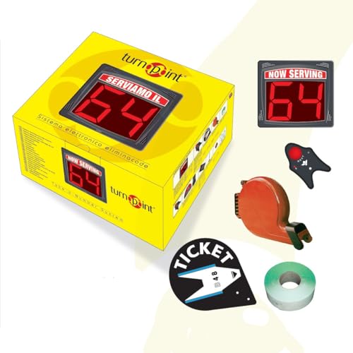 Ferlabel Kit Eliminacode Completo di Display + Radiocomando + Chiocciola + 1 rotolo + cartello...