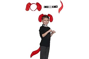 UNDERWRAPS Officially Licensed Clifford the Big Red Dog Accessory Kit- Deluxe