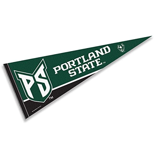 Fanions en feutre Portland State Vikings College Flags drapeau décoration murale