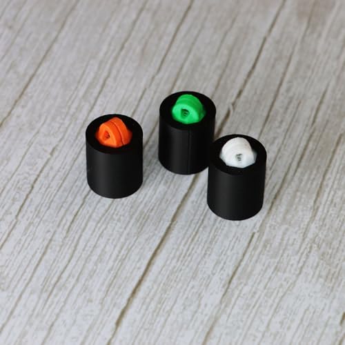 PIAOLGYI Syringe Holder,Syringe Cap Clip,Med Clip for Badge Reel(3 Pack)