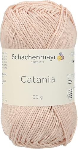 Schachenmayr (SMC) Catania Originals – 100% merzerisiertes Baumwollgarn, 50 g, 125 m (136 Yards) – Fine Sport #2 – weiches, strapazierfähiges Garn für Amigurumi, Stricken, Häkeln und Baby-Projekte Schachenmayr (SMC) Catania Originals – 100% merzerisiertes Baumwollgarn, 50 g, 125 m (136 Yards) – Fine Sport #2 – weiches, strapazierfähiges Garn für Amigurumi, Stricken, Häkeln und Baby-Projekte