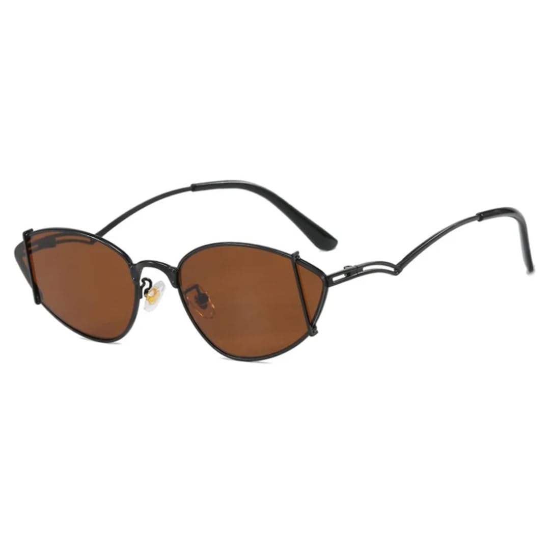 Lunettes de soleil œil de chat creuses idéales pour vos festivals et sorties mode - 8