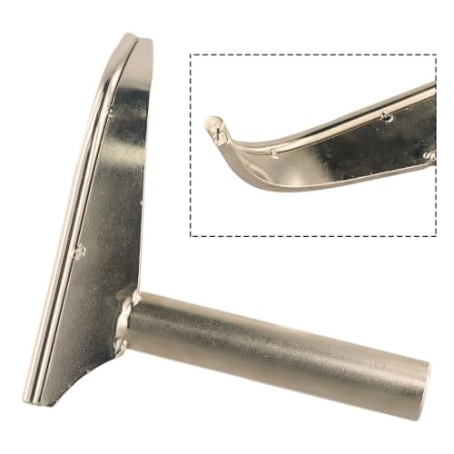 Soporte curvado para herramientas de torno carpintería vástago 25 mm acero inoxidable 6