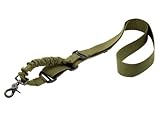  BEGADI 1 Punkt Bungee Sling/Gewehrgurt mit Schnellverschluss & Elastikeinsatz - Olive