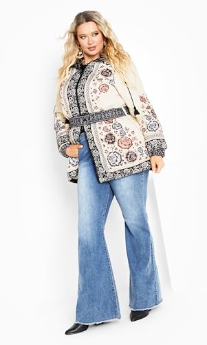 Women's Plus Size Jacket Flora Puffer2