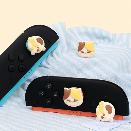 Calico Cat 4PCS Thumb Grip Caps for Switch2 — 사진 2