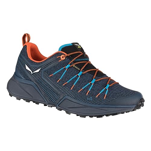 Foto von Salewa Herren MS Dropline Gore-TEX Traillaufschuhe, Dark Denim/Black, 43 EU