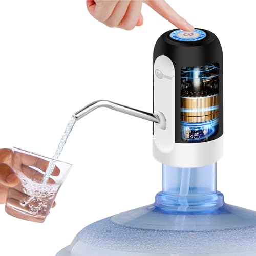CoolWAY Bomba de agua eléctrica para agua embotellada de 2 a 5 ga...