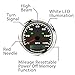 MOTOR METER RACING W PRO Series 6 Gauge Set - 85mm 3-3/8