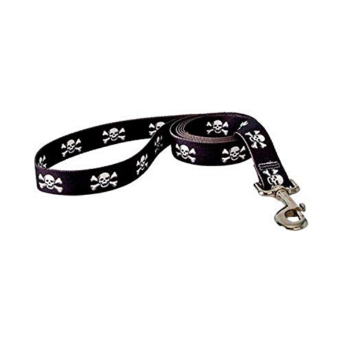 Image of Yellow Dog Design Standard Lead, Skulls 3 /4 inch x 60 inch (5 ft.)