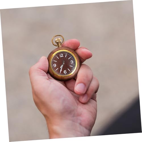 Reloj de bolsillo de aleación antiguo Uonlytech estilo vintage preciso y elegante 5