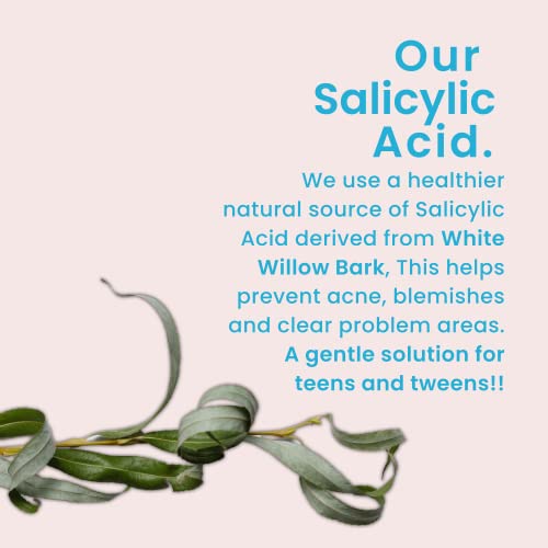 Natural Outcome Teen Skin Face Wash | Gentle Foaming Daily Boys & Girls Facial Cleanser Lotion | Natural Non-Toxic Ingredients | For Teens, Preteens & Kids Looking To Prevent Acne | 5 Oz #TOP7