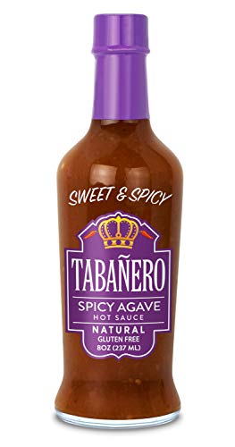 Tabañero Agave Sweet & Spicy Hot Sauce, Gluten Free, 8oz. Bottle (Pack of 12) - Thumbnail 3
