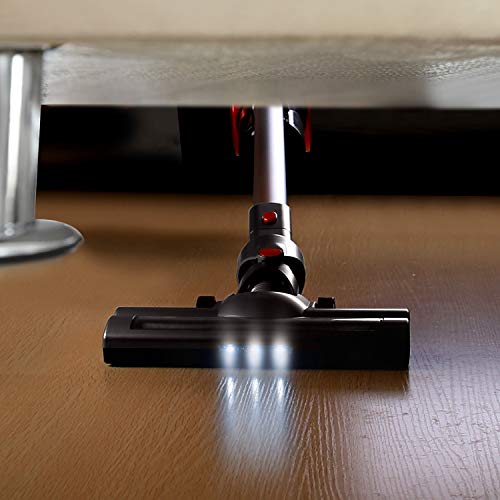 Cordless Vacuum Cleaner, 2 in 1 Stick and Handheld Vacuum Cleaner Lightweight Bagless Vacuum with 10Kpa Powerful Suction, LED Brush and Wall-Mount - Thumbnail 3