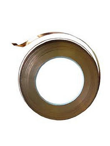 Diamond Tech Studio Line Stained Glass Foil silver lined copper 1/4 in. [PACK OF 2 ]