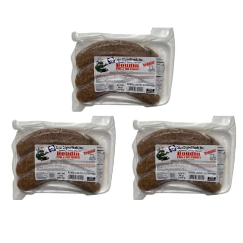 Geaux Eat More Boudin - Authentic Louisiana Cajun Boudin - Perfect Spice and Flavor to Every Bite -...