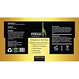 Feelia - Organic Extra Virgin Olive Oil - Cold Pressed, Rich in Vitamin E, Anti-oxidants, Ideal Natural Balm 100% Pure & Organic - Image 8