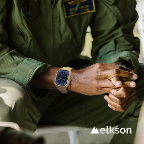 elkson Made for Apple Watch Band 45mm 44mm Bumper Case - Image 3