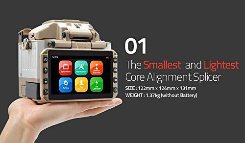 FiberFox / Mini 6S / The Smallest Core Alignment Fiber Fusion Splicer, w/Accessory
