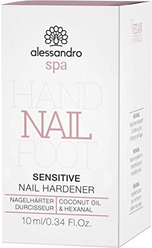 alessandro Spa Sensitive Nail Hardener - formaldehyde-vrije nagelverharder, versterkt breekbare en dunne nagels, 10 ml - Afbeelding 3