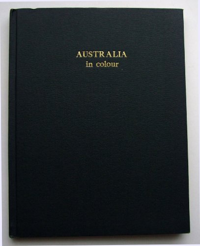 Australia in Colour B0000CM6RN Book Cover
