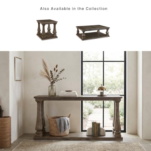 Signature Design by Ashley Johnelle Console Sofa Table, Weathered Gray Wood - image 6
