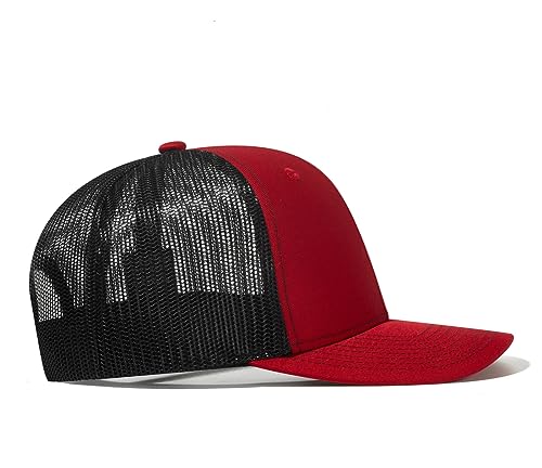 Image of Quanhaigou Trucker Hat - Mesh Snap Back - Unisex Adjustable Baseball Cap - Outdoor Hats for Men Women