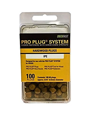 Pro Plug System Pro Plug Round Wood Dowel 5/16 in. D X 0.25 in. L 100 pk Brown Plugs