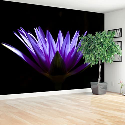 Papier Peint Lotus Violet Tulup Décoration Murale Moderne Bricolage Maison - 3