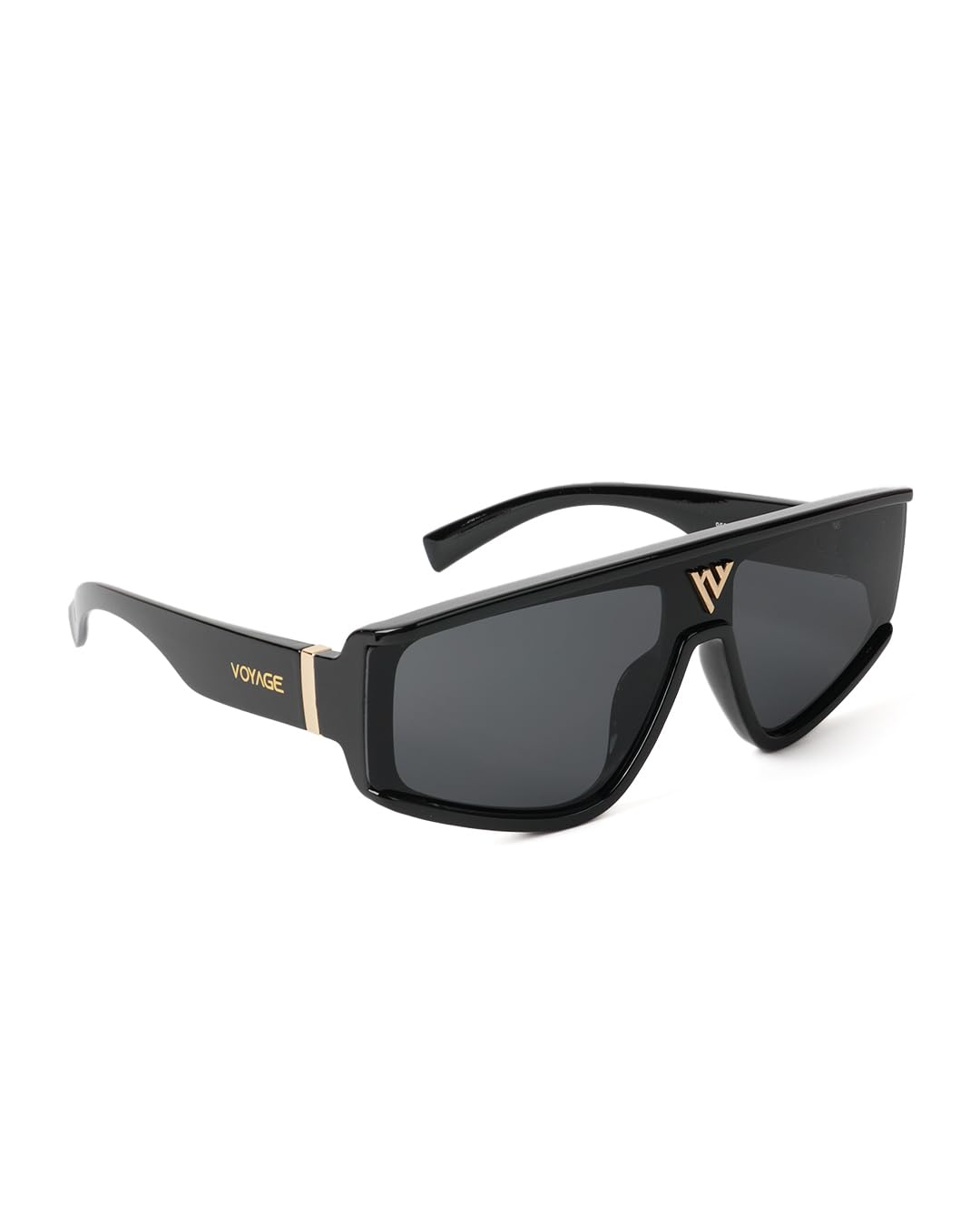 Voyage Wrap Around Polarized Sunglasses for Unisex (Black Lens | Black Frame – MG5588) Voyage Wrap Around Polarized Sunglasses for Unisex (Black Lens | Black Frame – MG5588)